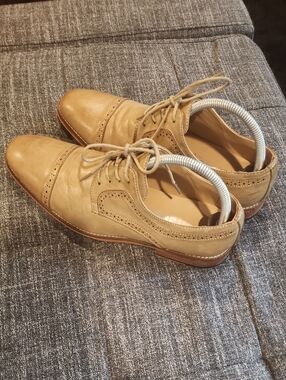 Unlisted Tan Wingtip Derby Oxfords Size 9
